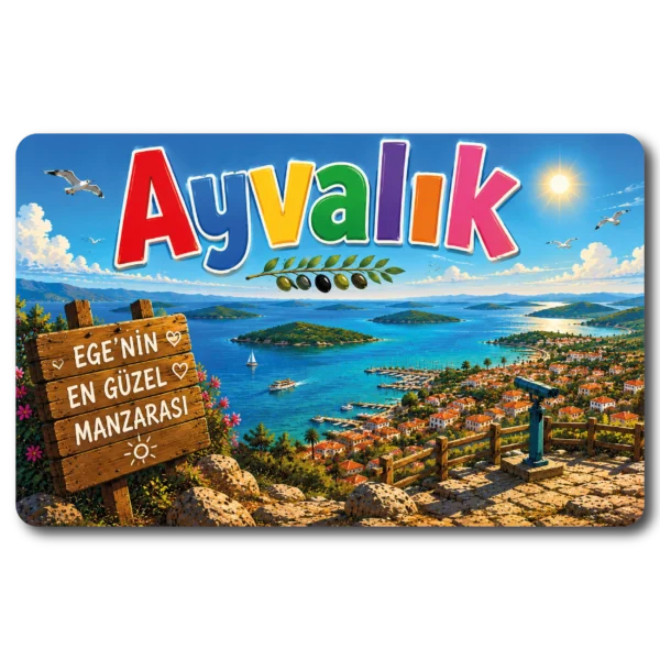 Balıkesir Düz 02 magnet modeli, TrendMagnets