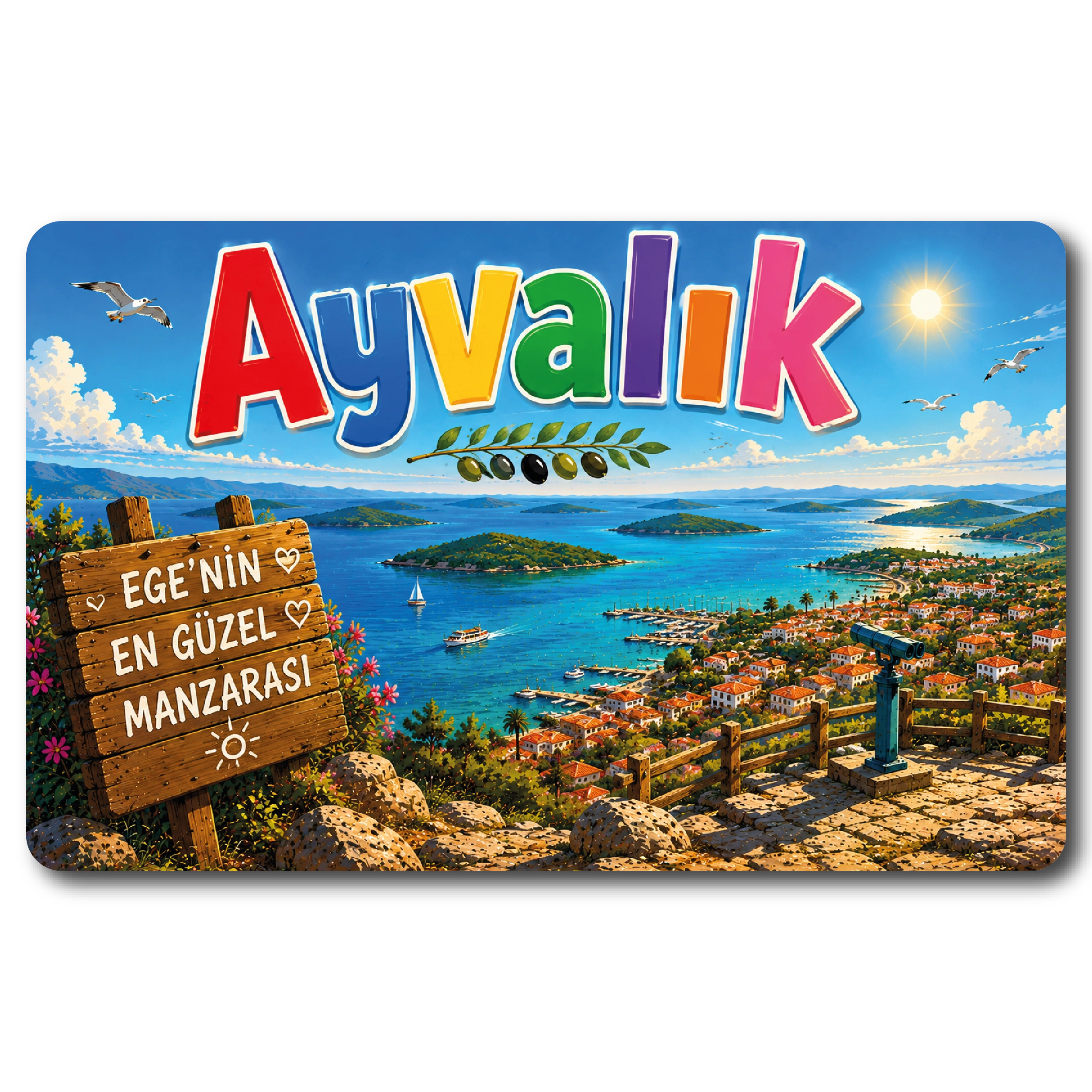 Balıkesir Düz 02 magnet modeli, TrendMagnets