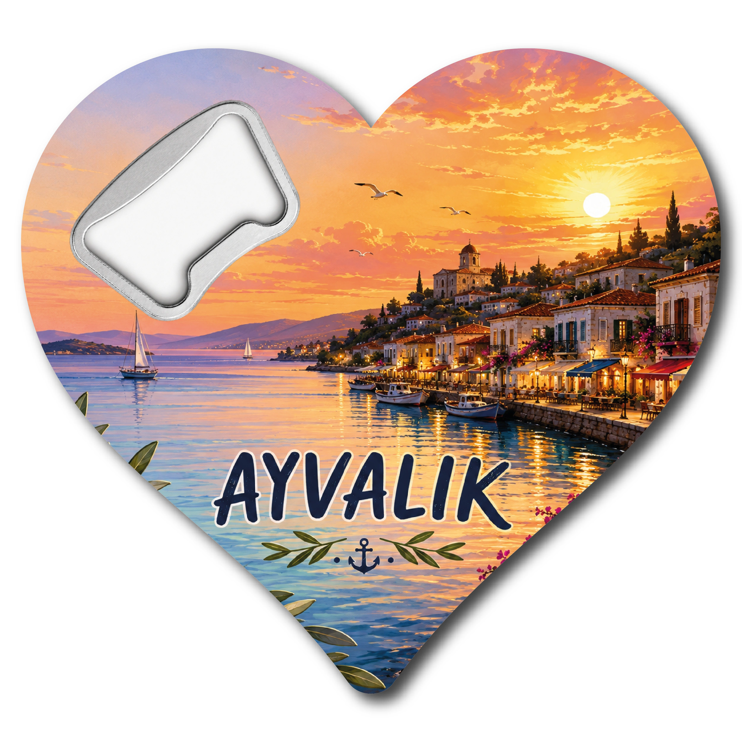 Balıkesir Kalp 06 magnetli şişe açacağı, TrendMagnets