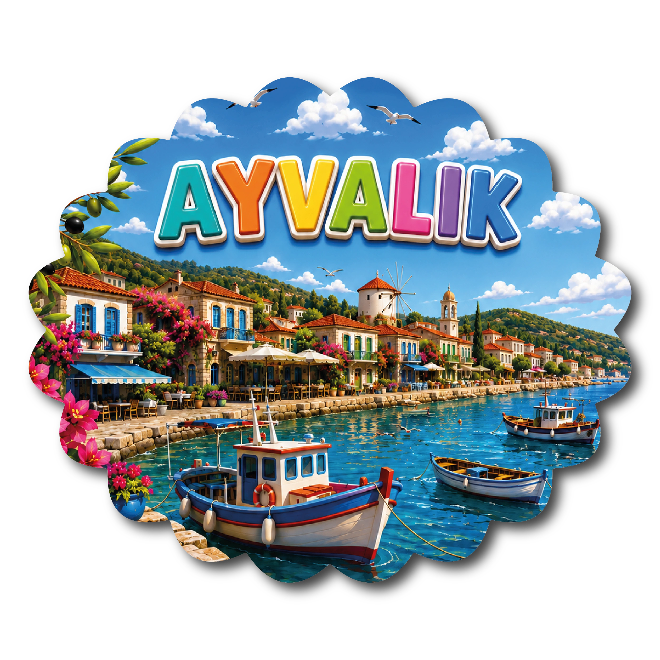 Balıkesir Düz 10 magnet modeli, TrendMagnets