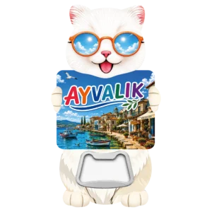 Balıkesir Kedi 03 magnetli şişe açacağı, TrendMagnets