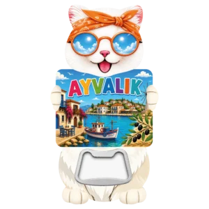 Balıkesir Kedi 01 magnetli şişe açacağı, TrendMagnets