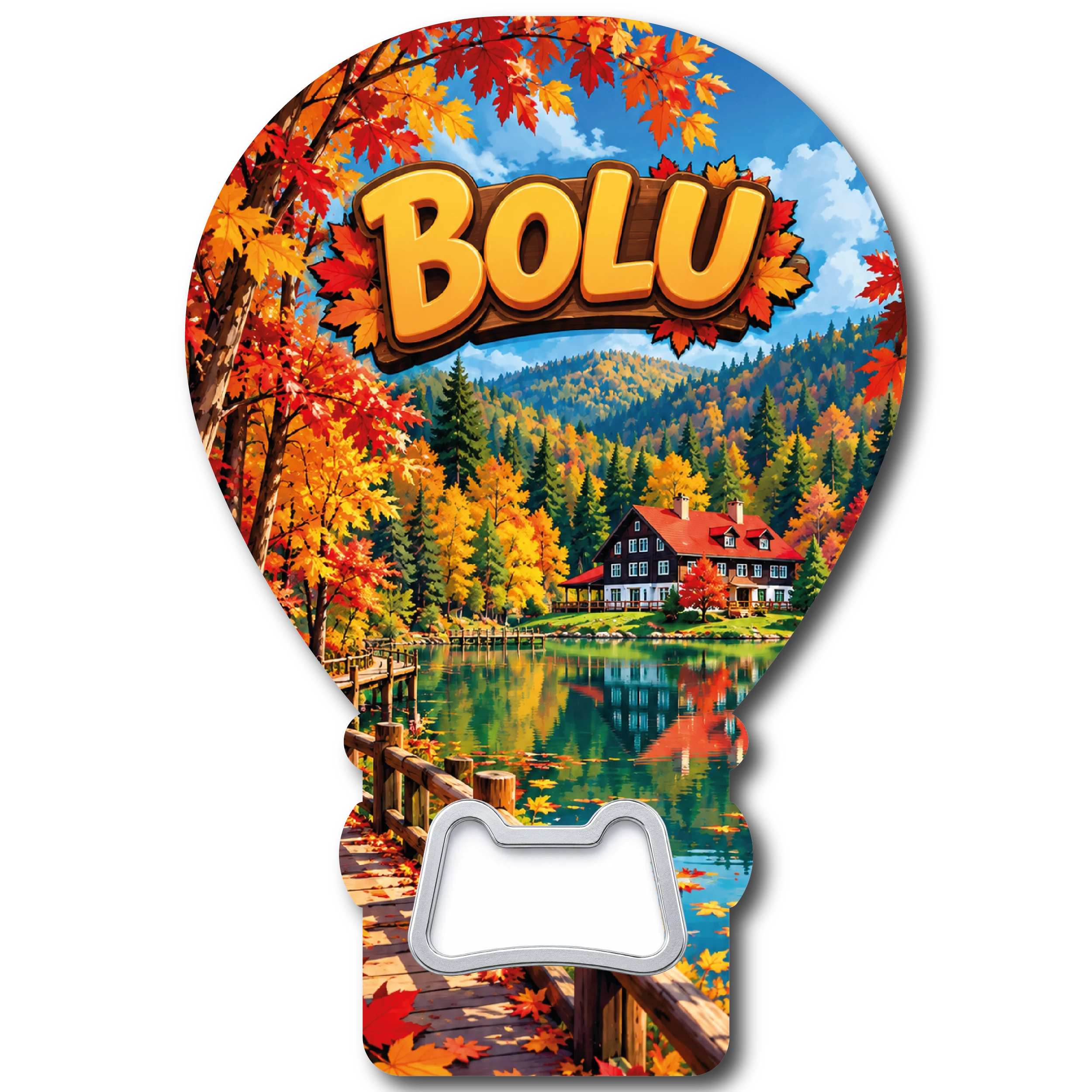 Bolu Balon 03 magnetli şişe açacağı, TrendMagnets