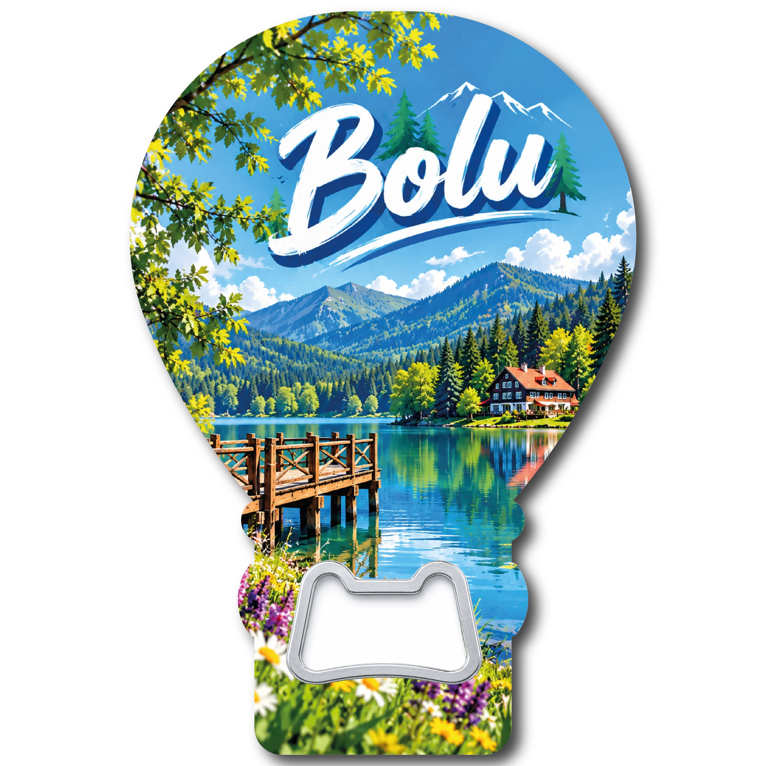 Bolu Balon 04 magnetli şişe açacağı, TrendMagnets