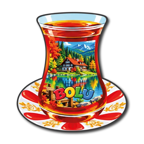 Bolu Çay Bardağı 01 magnet modeli, TrendMagnets