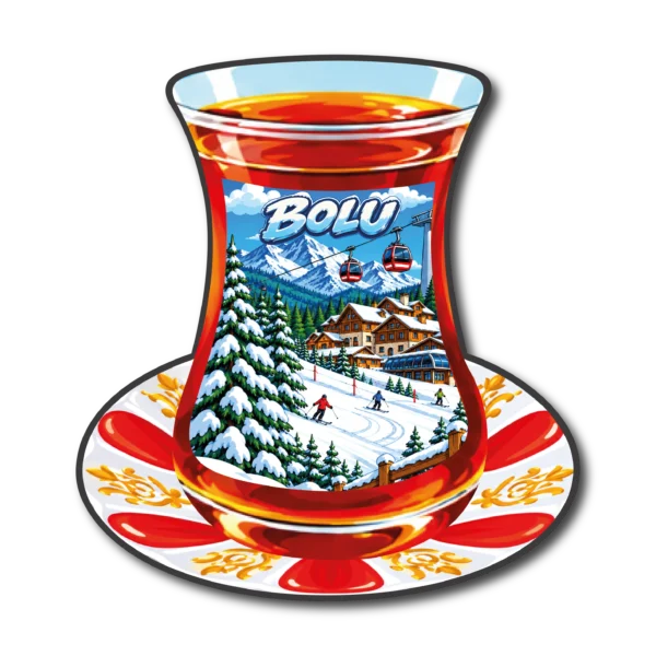 Bolu Çay Bardağı 02 magnet modeli, TrendMagnets