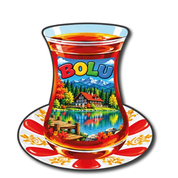 Bolu Çay Bardağı 03 magnet modeli, TrendMagnets