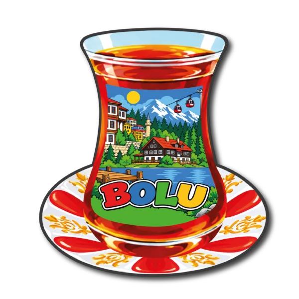 Bolu Çay Bardağı 04 magnet modeli, TrendMagnets