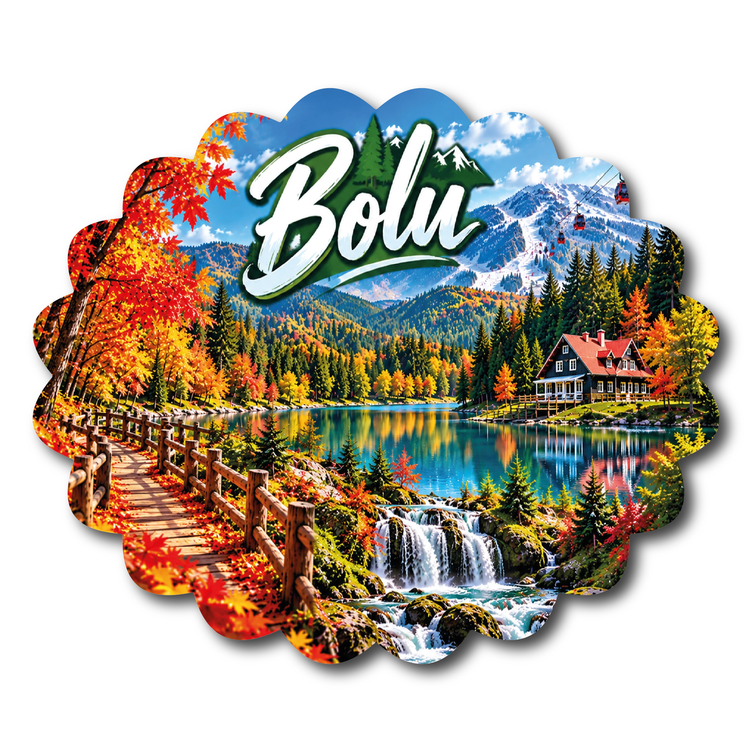 Bolu Düz 17 magnet modeli, TrendMagnets