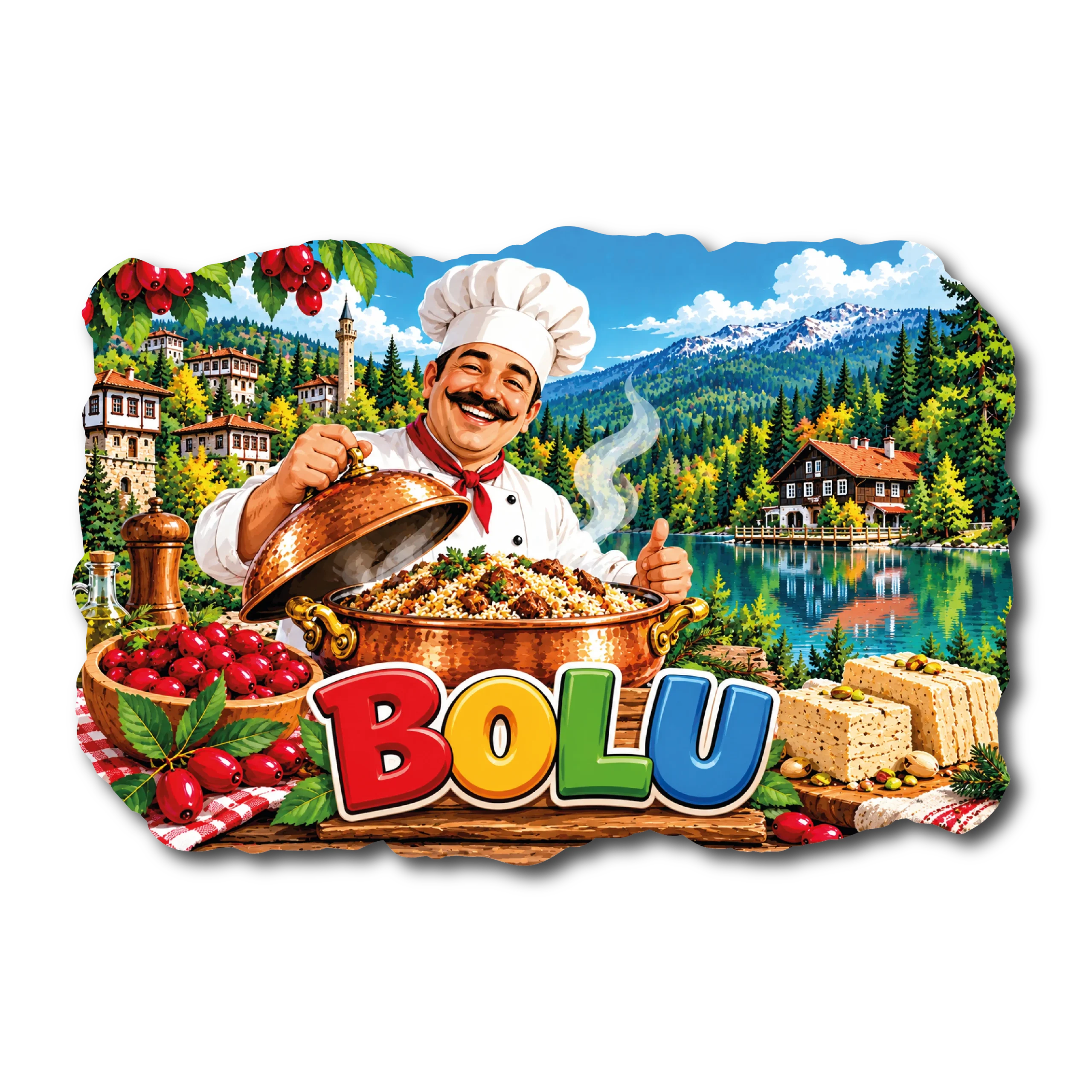 Bolu Fresco 05 magnet modeli, TrendMagnets