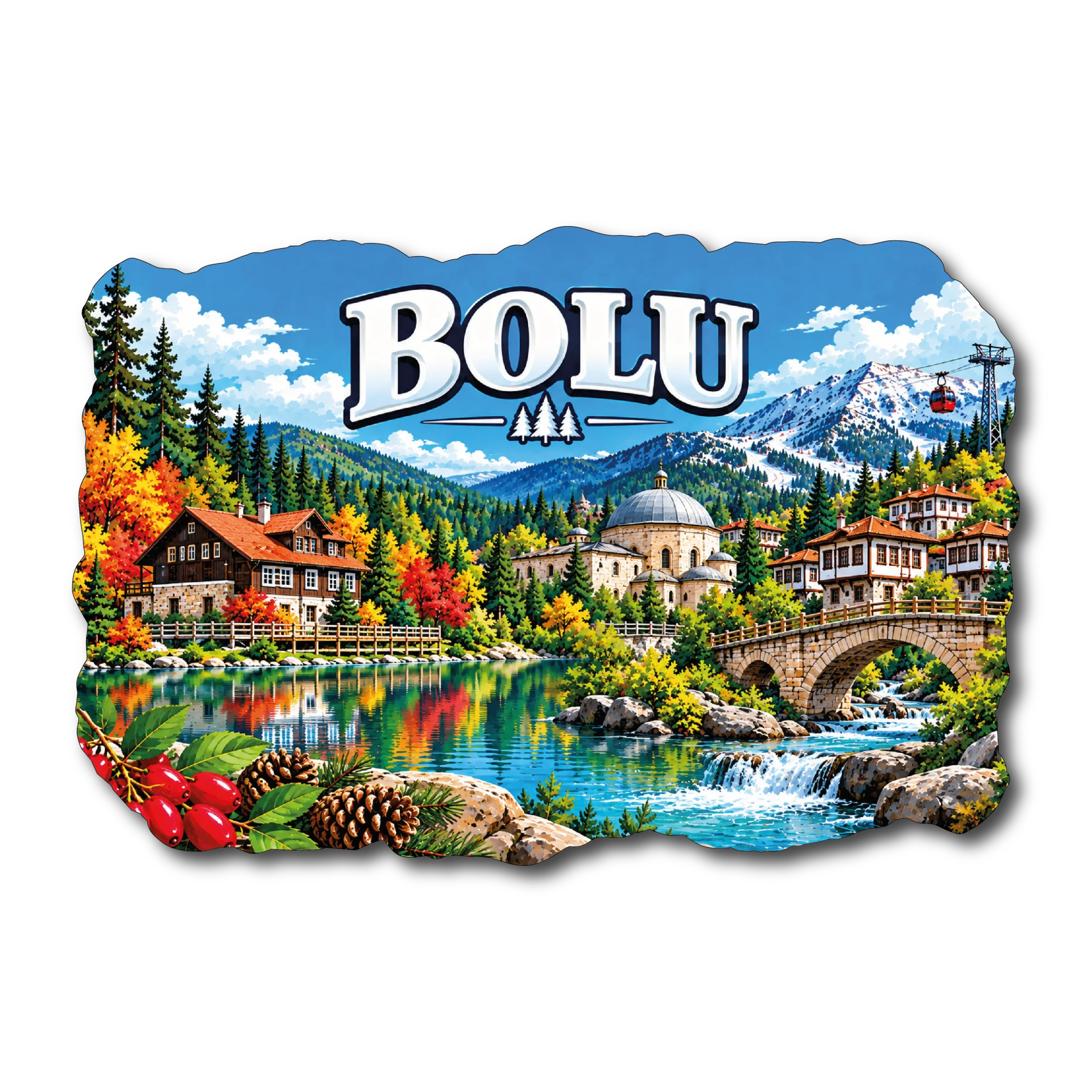 Bolu Fresco 07 magnet modeli, TrendMagnets