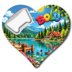 Bolu Kalp 01 magnetli şişe açacağı, TrendMagnets