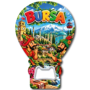 Bursa Balon 01 magnetli şişe açacağı, TrendMagnets