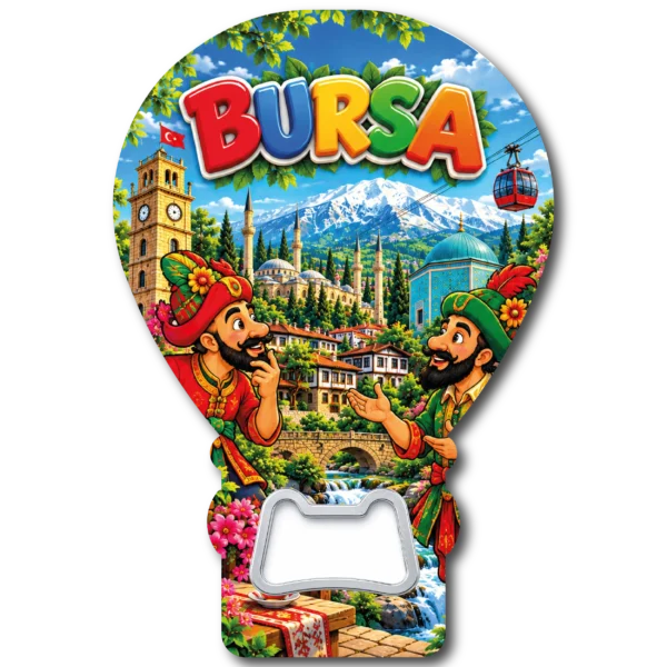 Bursa Balon 01 magnetli şişe açacağı, TrendMagnets