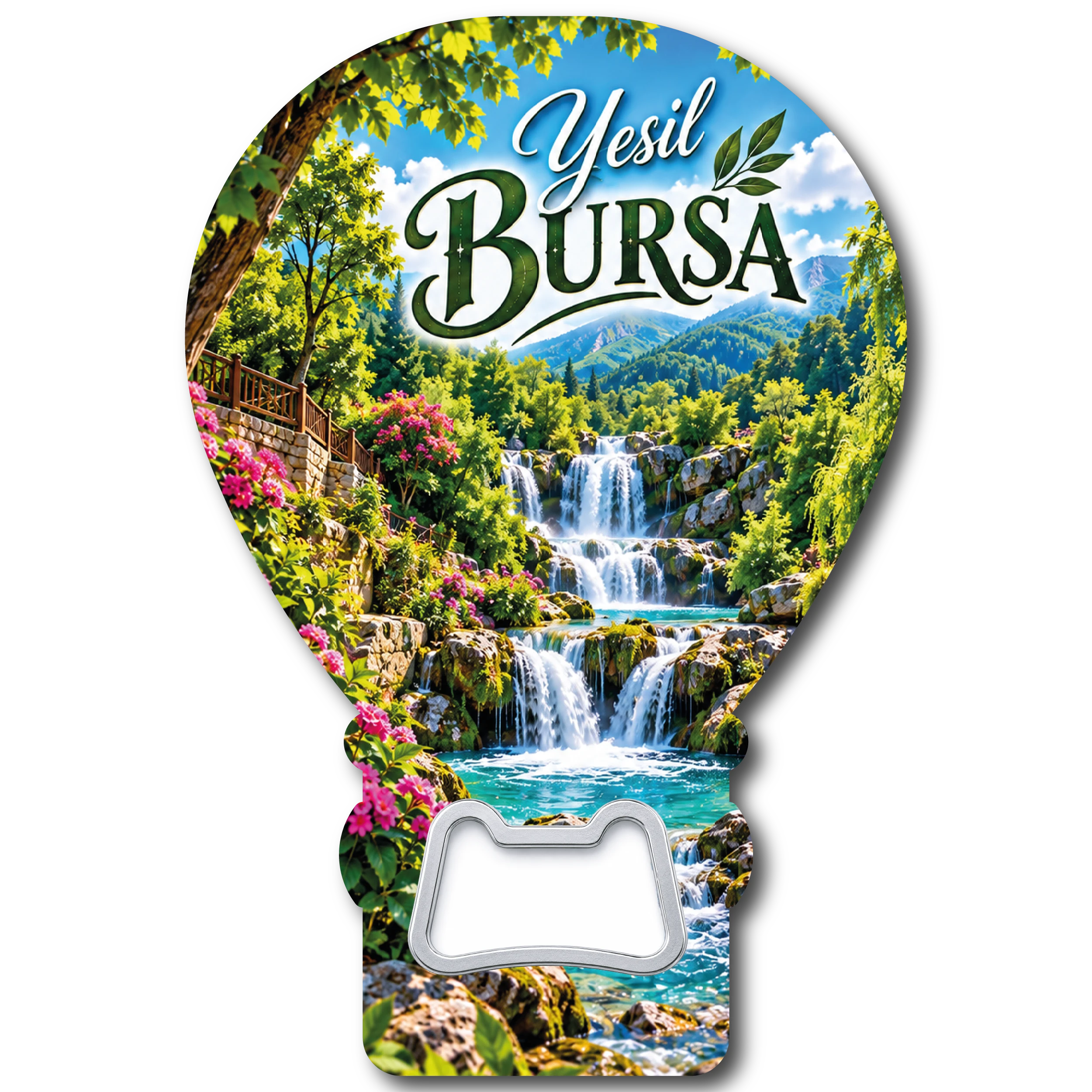 Bursa Balon 07 magnetli şişe açacağı, TrendMagnets