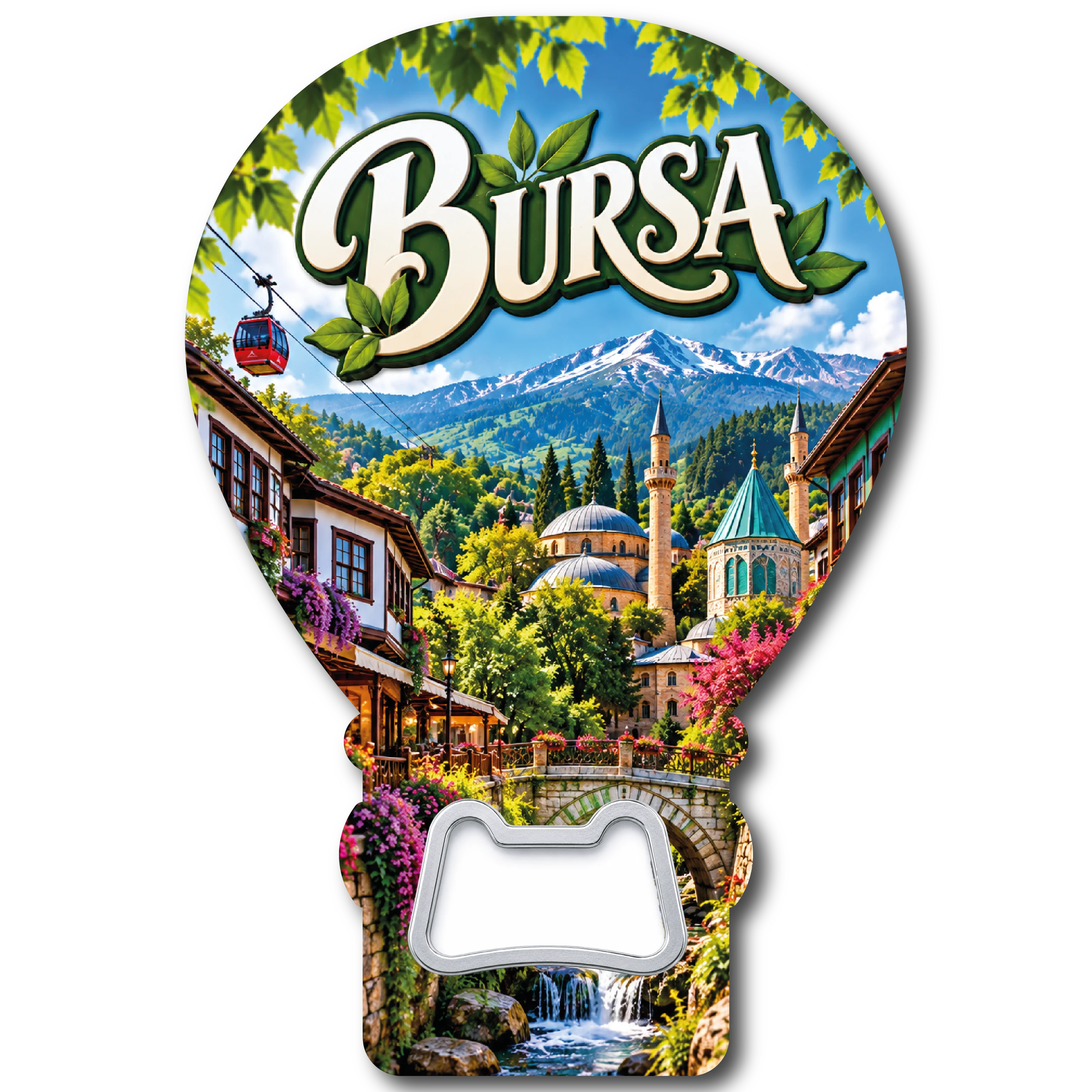 Bursa Balon 10 magnetli şişe açacağı, TrendMagnets