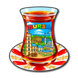 Bursa Çay Bardağı 03 magnet modeli, TrendMagnets