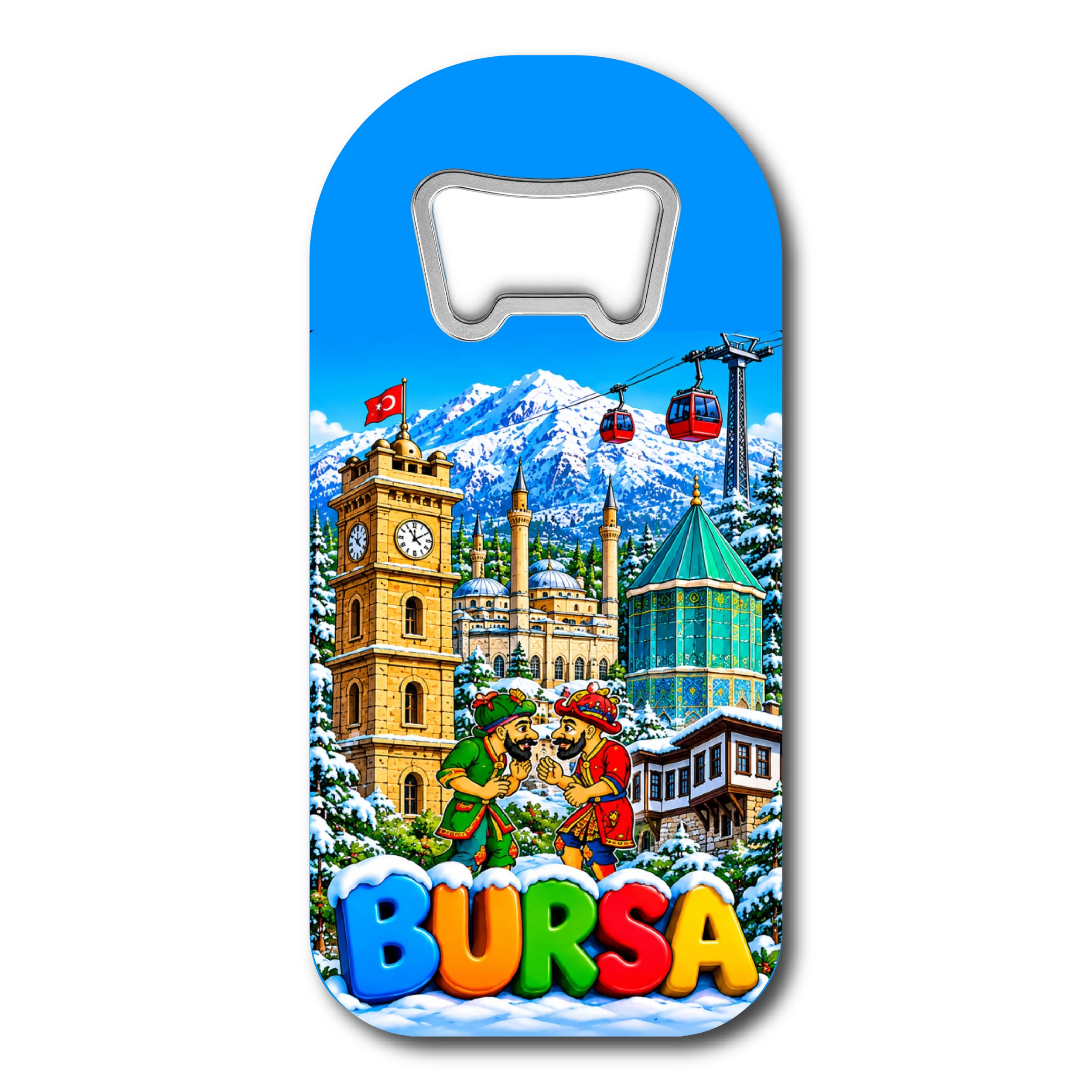Bursa Dik 01 magnetli şişe açacağı, TrendMagnets