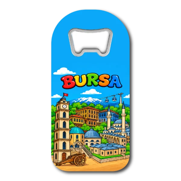 Bursa Dik 02 magnetli şişe açacağı, TrendMagnets