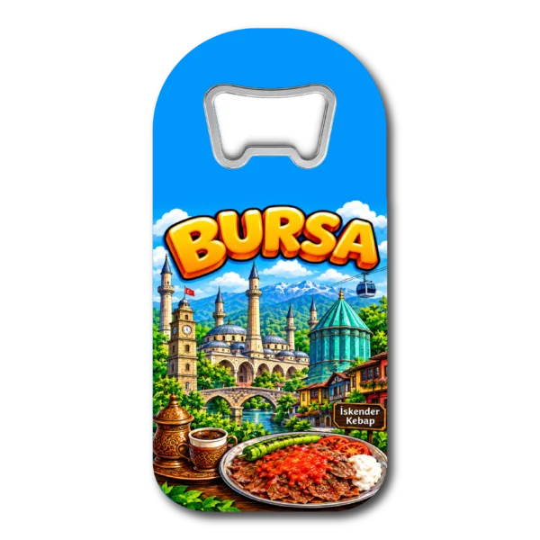 Bursa Dik 04 magnetli şişe açacağı, TrendMagnets