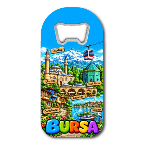 Bursa Dik 05 magnetli şişe açacağı, TrendMagnets