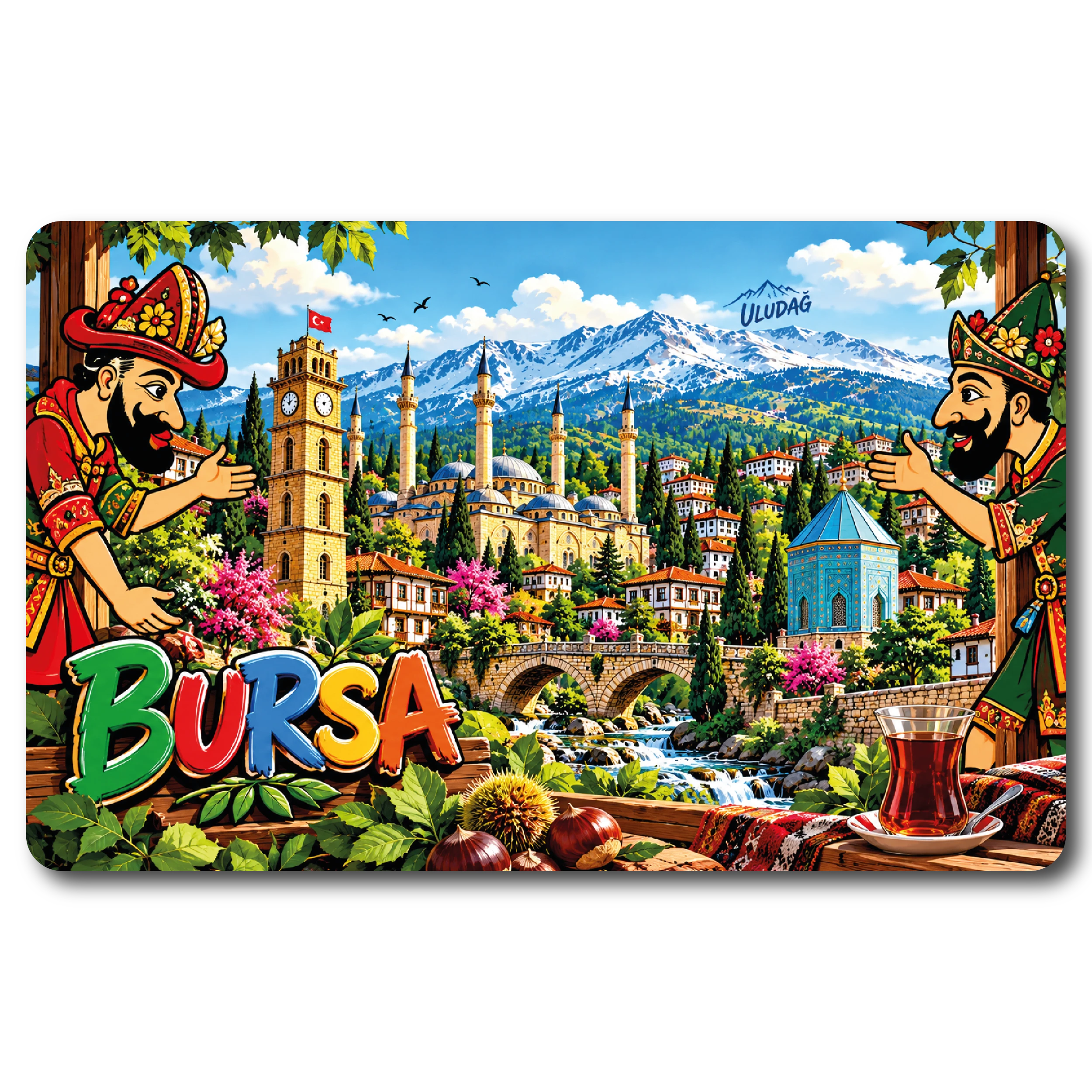 Bursa Düz 01 magnet modeli, TrendMagnets