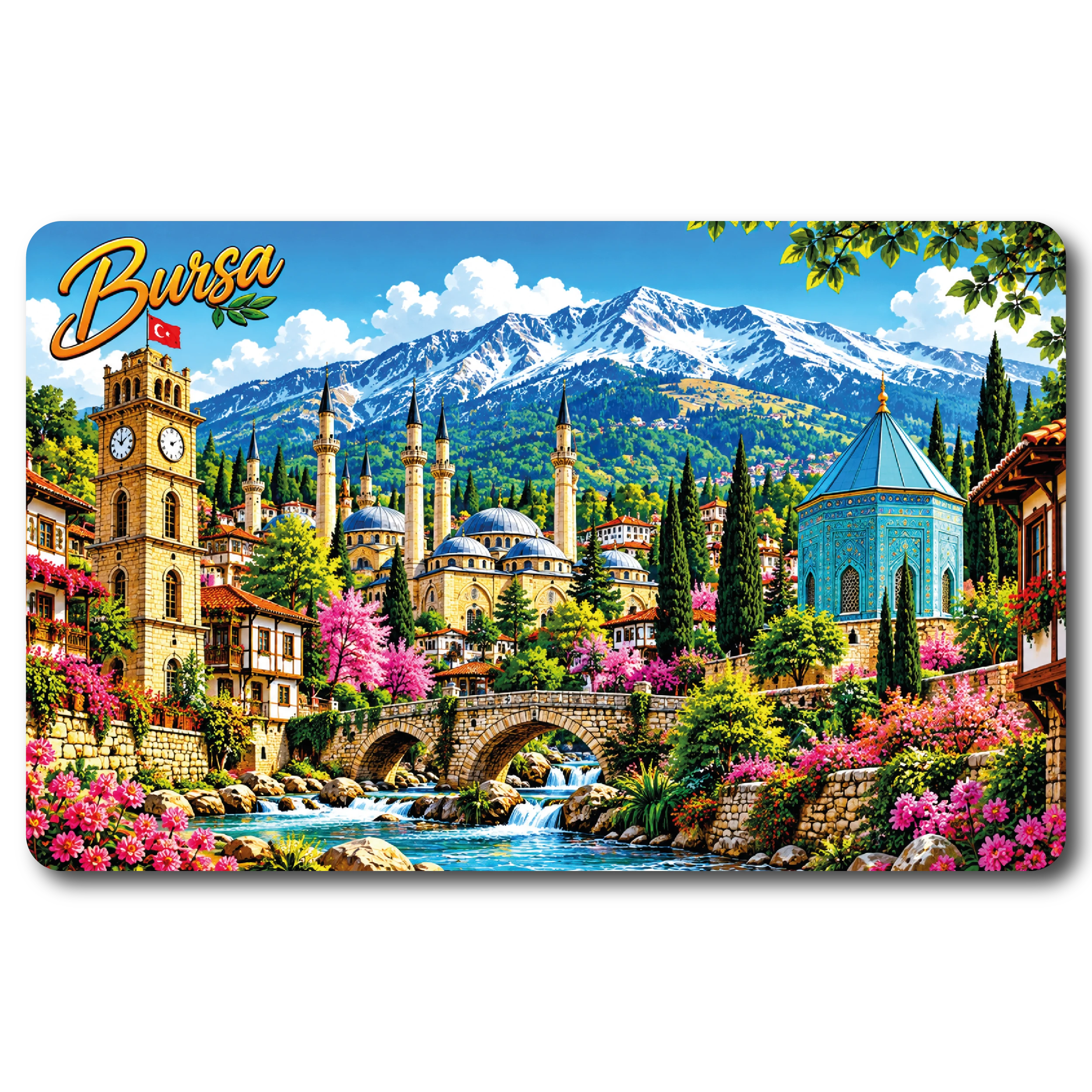 Bursa Düz 07 magnet modeli, TrendMagnets