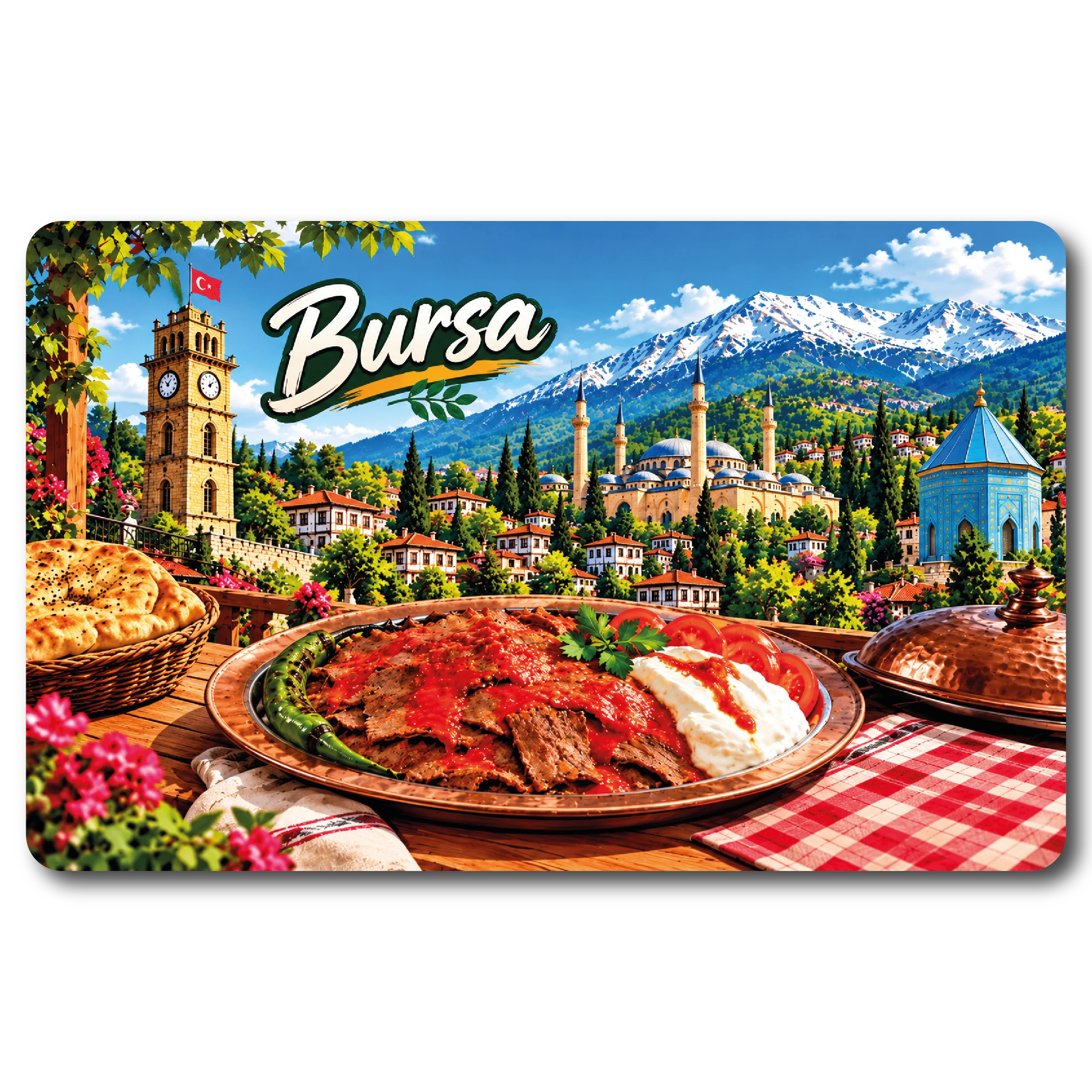 Bursa Düz 08 magnet modeli, TrendMagnets
