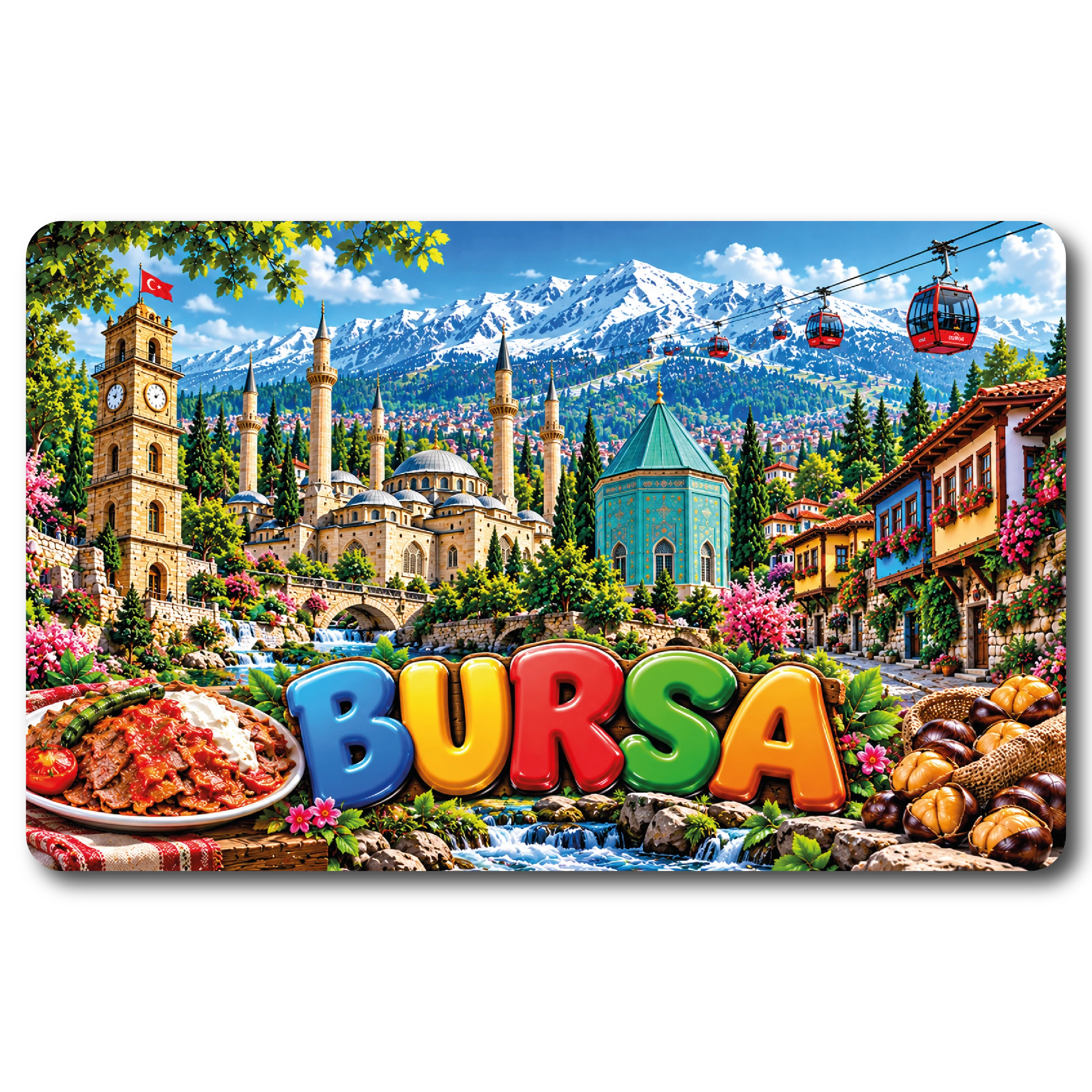 Bursa Düz 09 magnet modeli, TrendMagnets