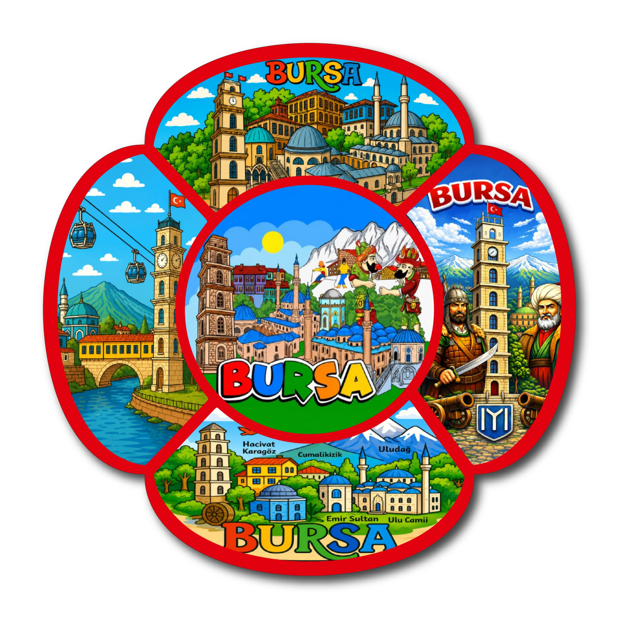 Bursa Tabak 02 magnet modeli, TrendMagnets