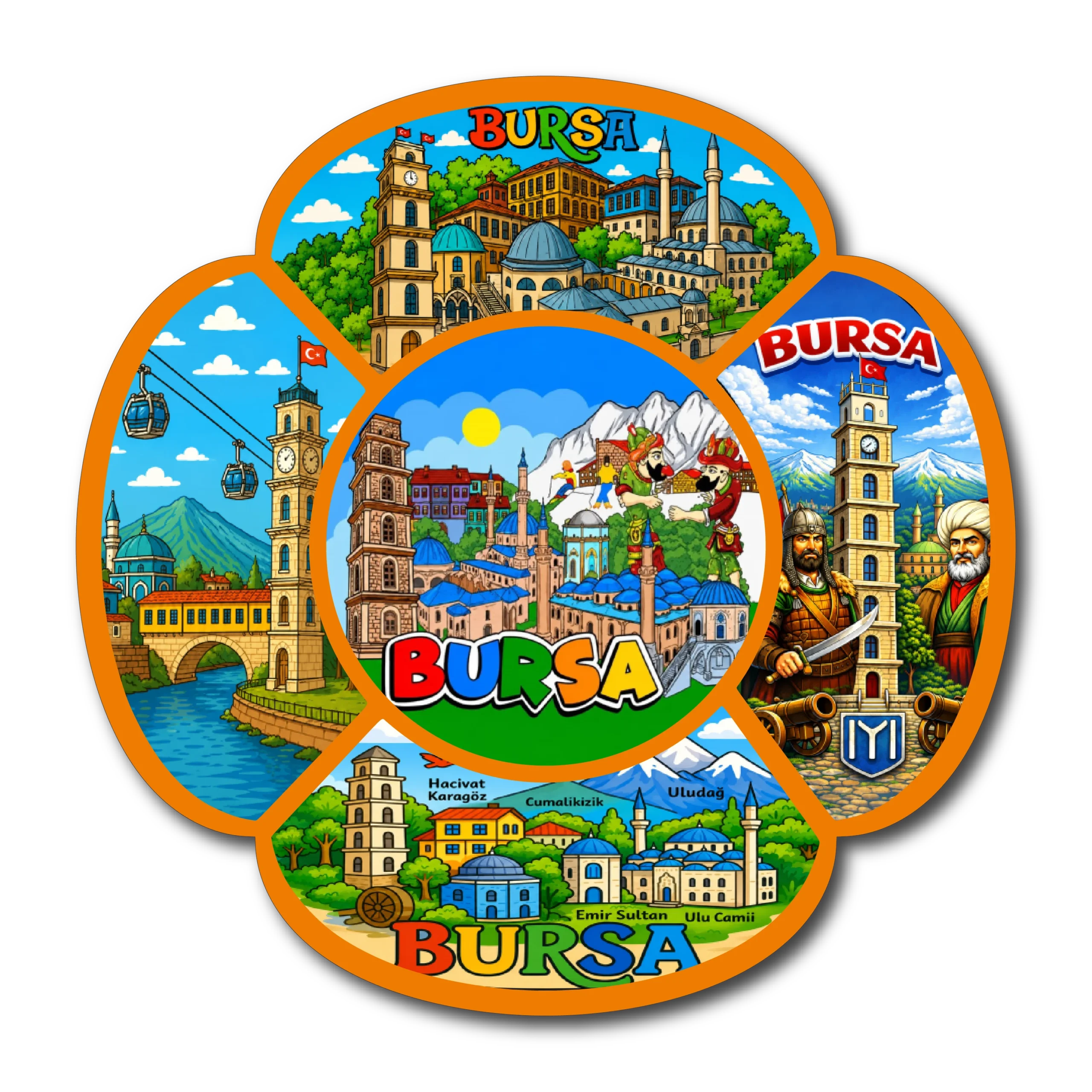 Bursa Tabak 03 magnet modeli, TrendMagnets