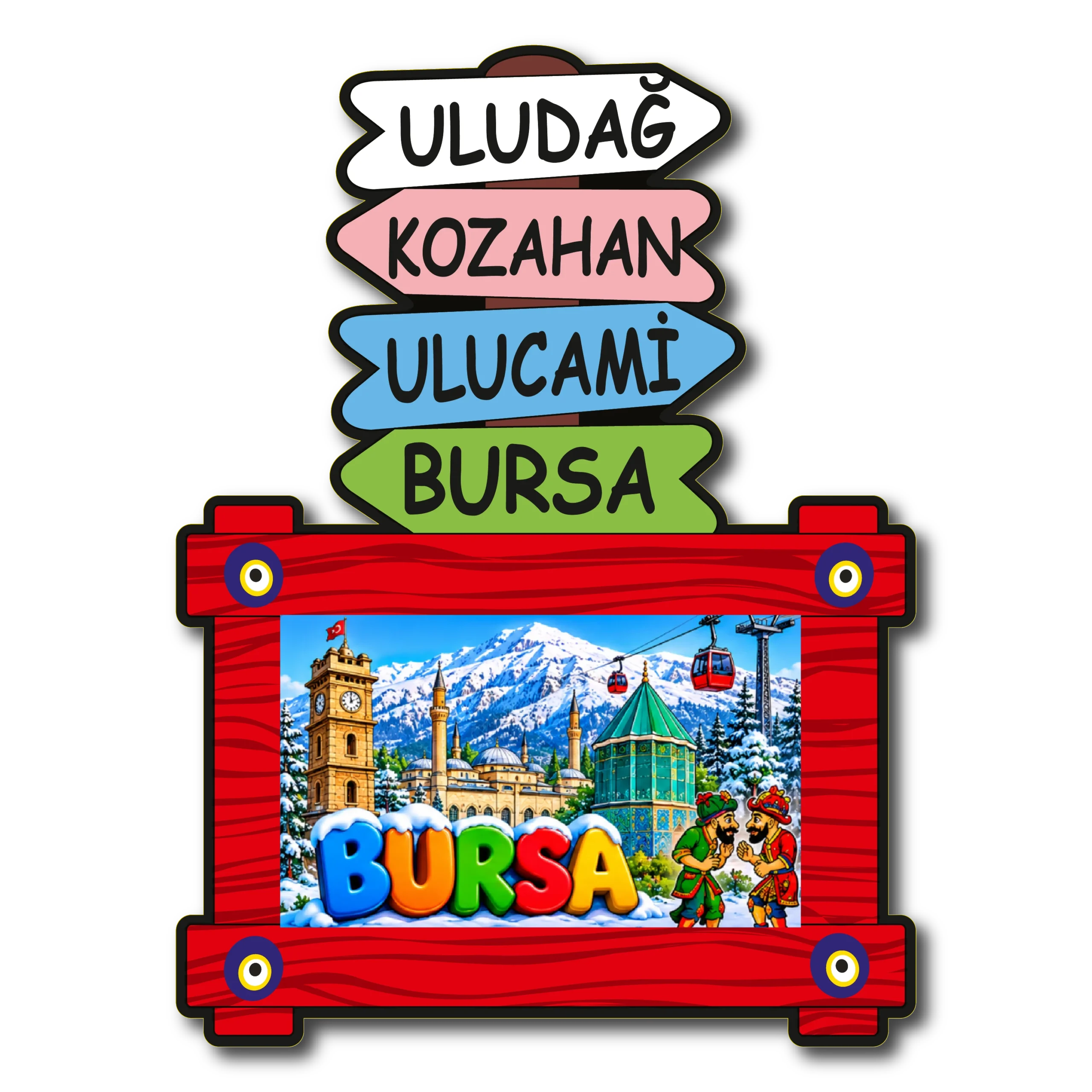 Bursa Tabela 01 magnet modeli, TrendMagnets
