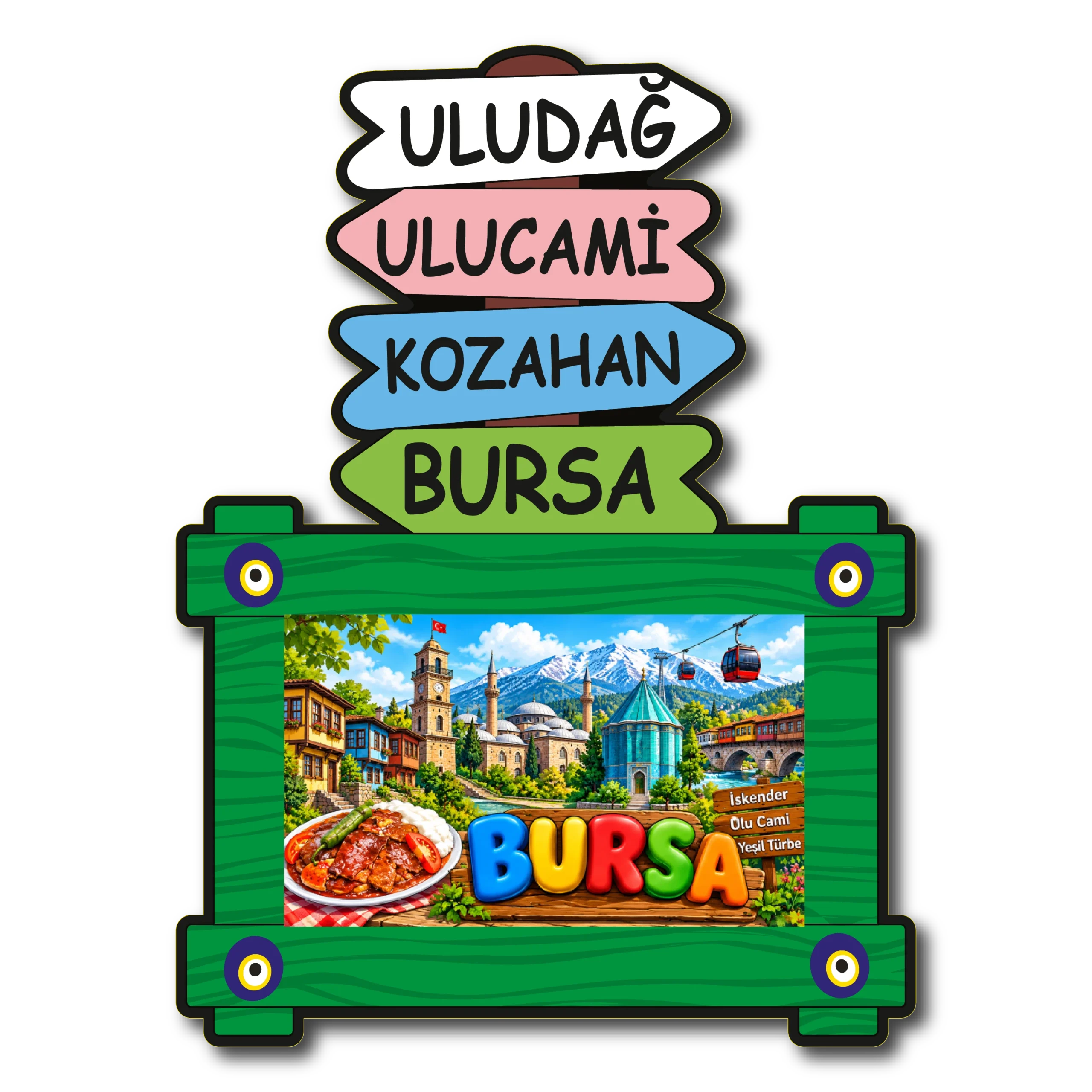 Bursa Tabela 02 magnet modeli, TrendMagnets