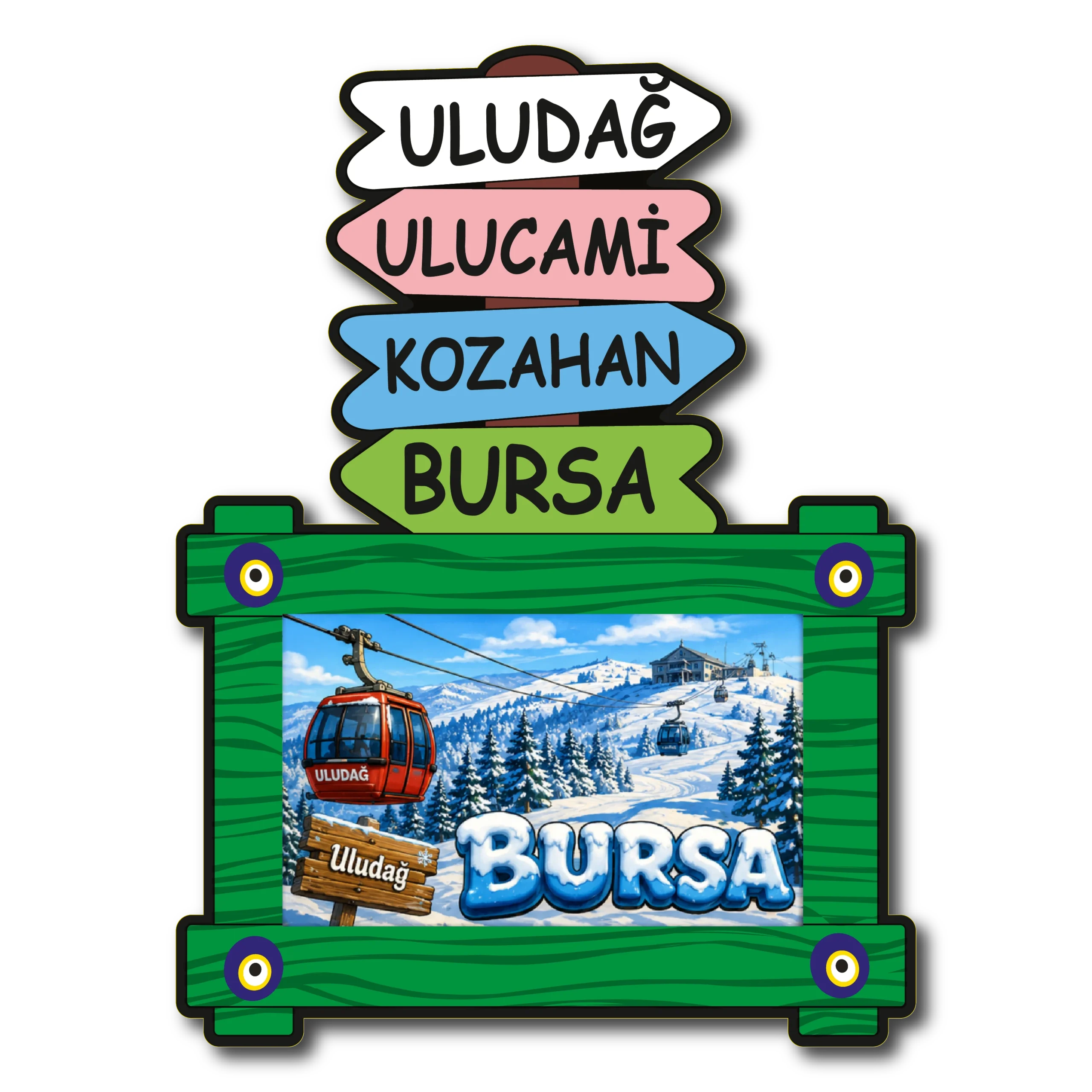 Bursa Tabela 04 magnet modeli, TrendMagnets
