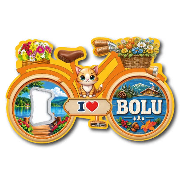Bolu Bisiklet Acacak 03 magnetli şişe açacağı, TrendMagnets
