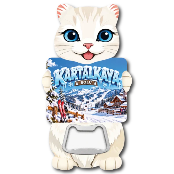 Bolu Kedi Acacak 03 magnetli şişe açacağı, TrendMagnets
