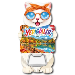 Bolu Kedi Acacak 04 magnetli şişe açacağı, TrendMagnets