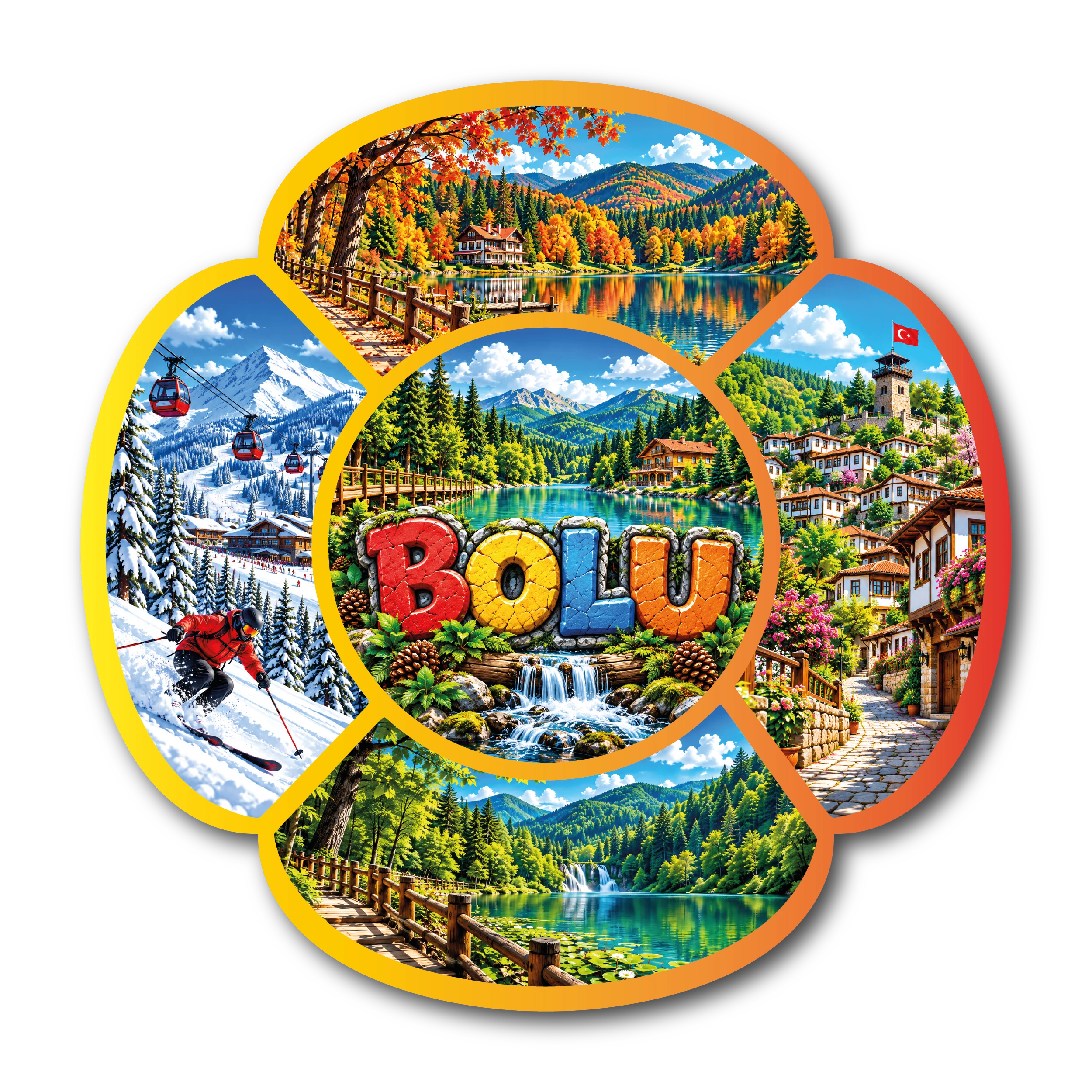 Bolu Tabak 02 magnet modeli, TrendMagnets