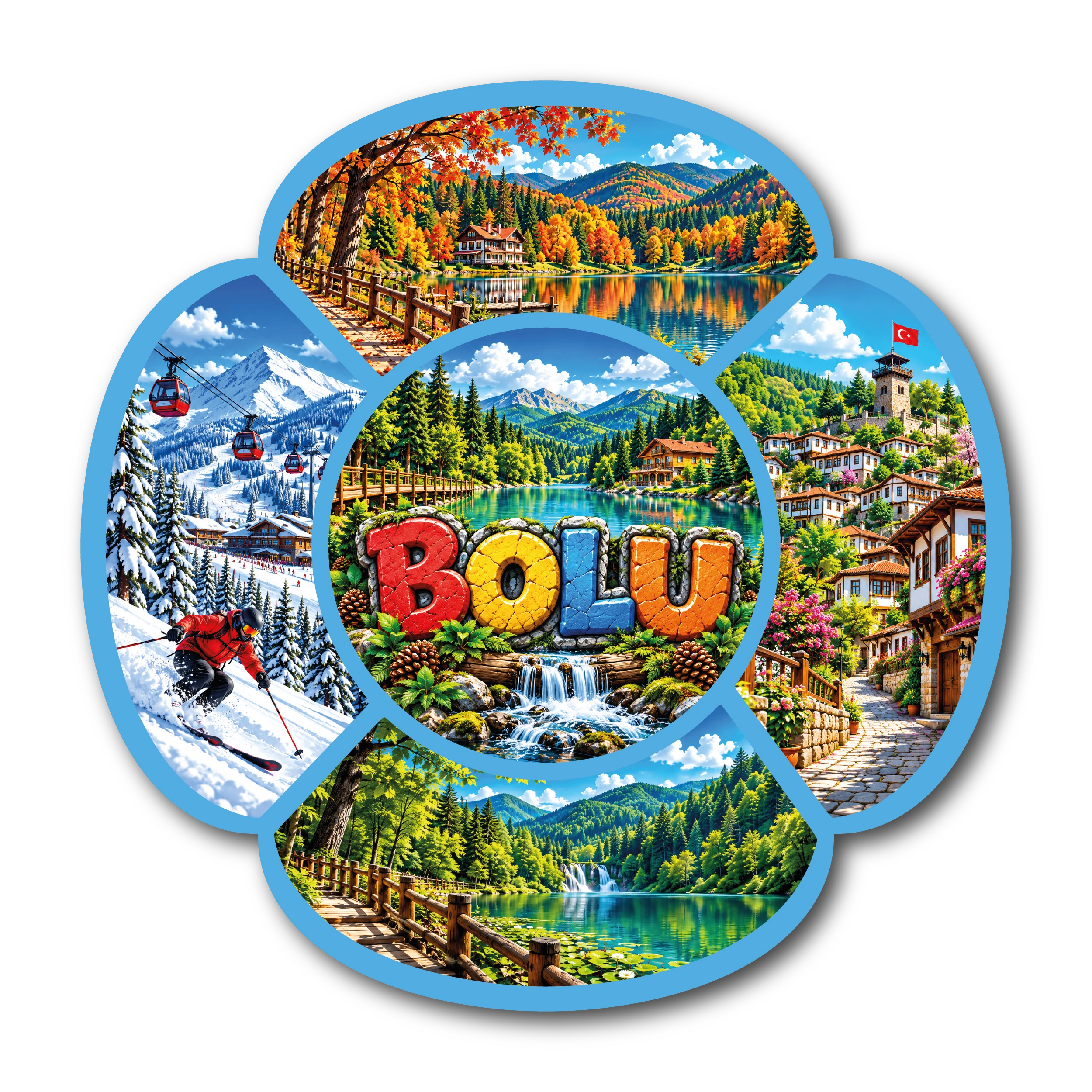 Bolu Tabak 03 magnet modeli, TrendMagnets