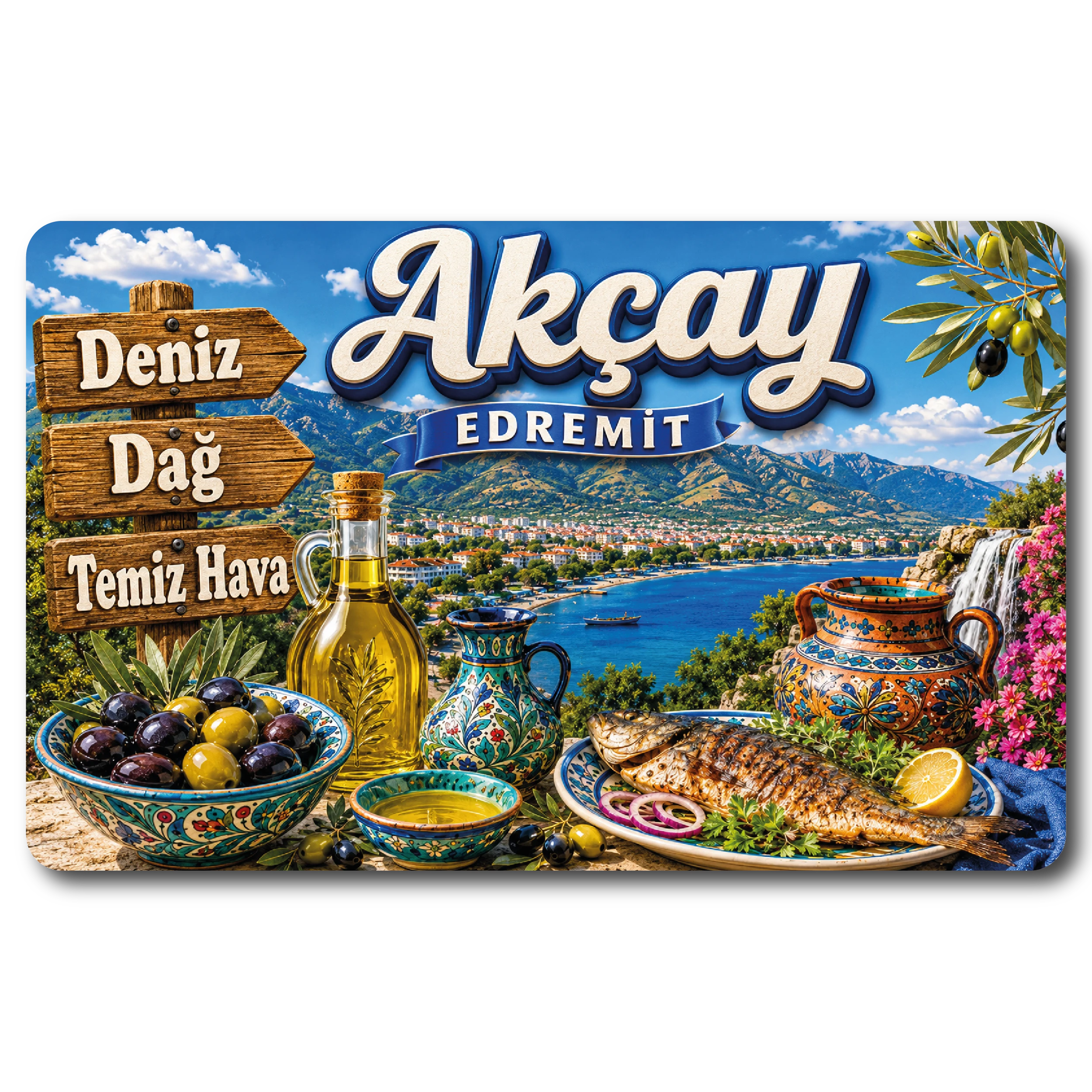 Balıkesir Düz 20 magnet modeli, TrendMagnets
