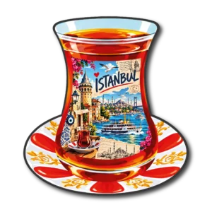 İstanbul Çay Bardağı 03 magnet modeli, TrendMagnets