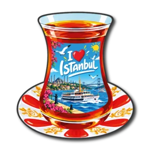 İstanbul Çay Bardağı 06 magnet modeli, TrendMagnets