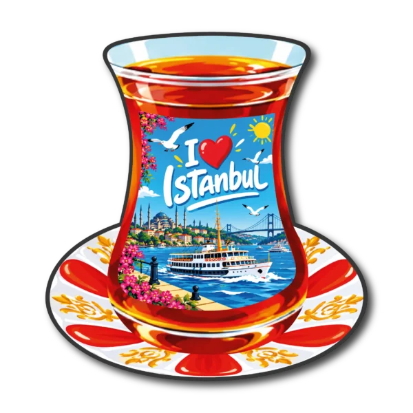 İstanbul Çay Bardağı 06 magnet modeli, TrendMagnets