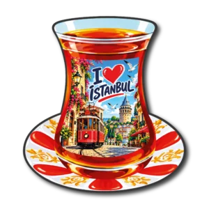 İstanbul Çay Bardağı 07 magnet modeli, TrendMagnets