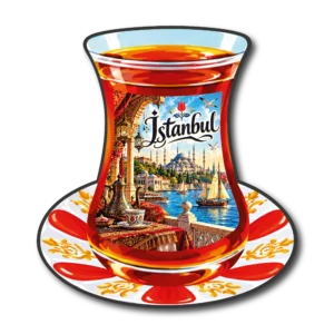 İstanbul Çay Bardağı 08 magnet modeli, TrendMagnets