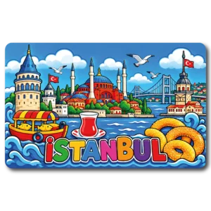 İstanbul Düz 02 magnet modeli, TrendMagnets