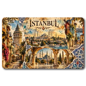 İstanbul Düz 03 magnet modeli, TrendMagnets