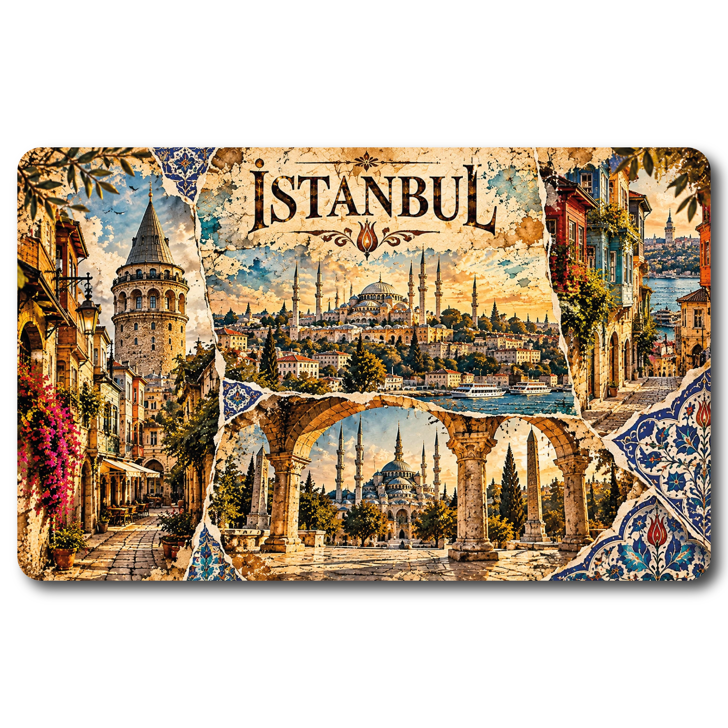 İstanbul Düz 03 magnet modeli, TrendMagnets