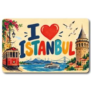 İstanbul Düz 04 magnet modeli, TrendMagnets