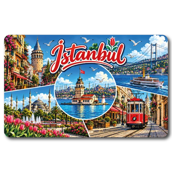 İstanbul Düz 05 magnet modeli, TrendMagnets